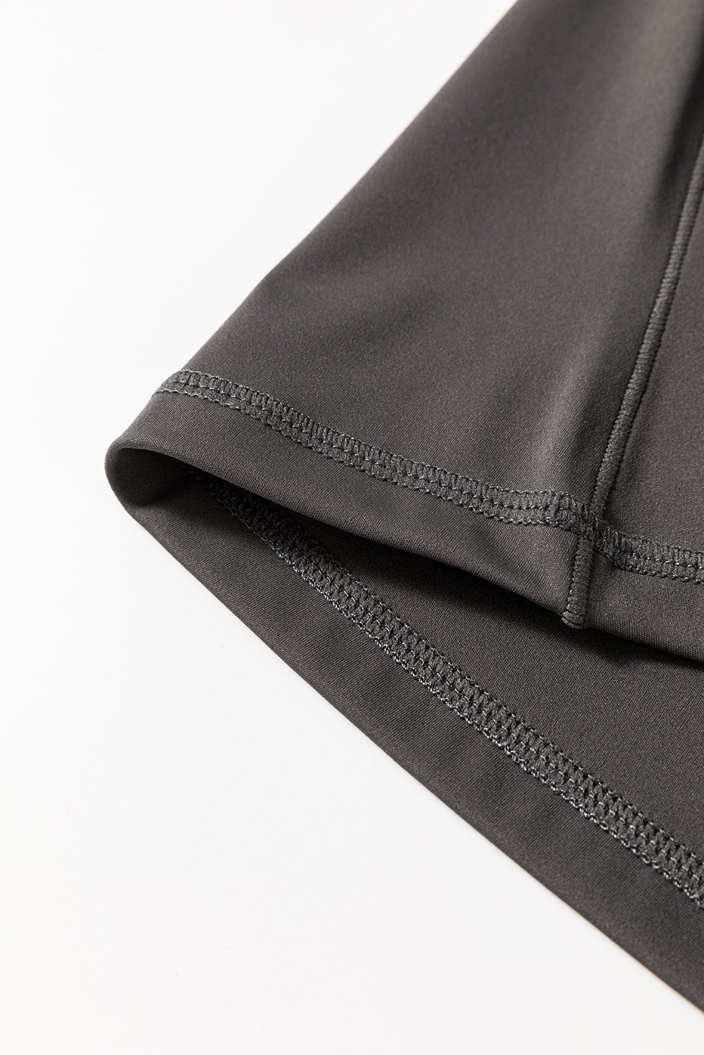 Dark Grey V Shape High Waist Flared Leggings - Naughty Girl Essentials