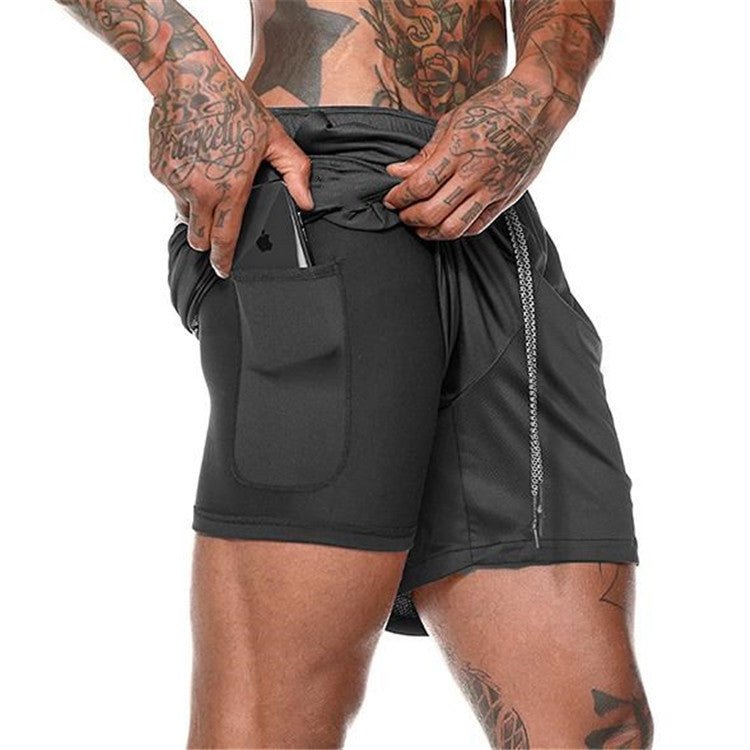 Men's Pocket Compression Shorts - New Design, High Quality, Moisture Wicking - Naughty Girl Essentials