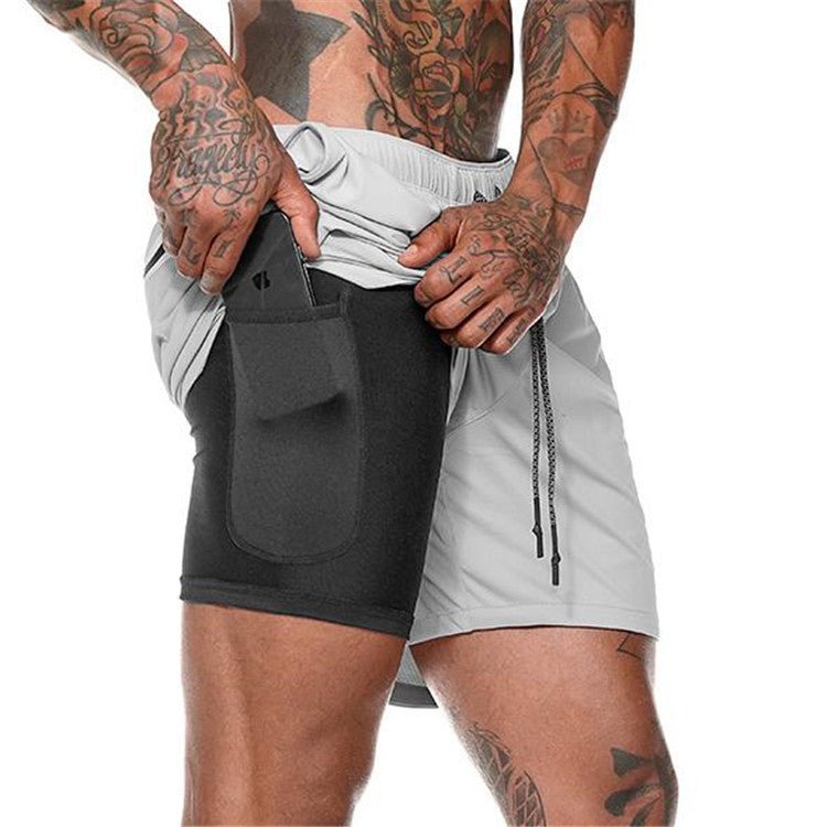 Men's Pocket Compression Shorts - New Design, High Quality, Moisture Wicking - Naughty Girl Essentials