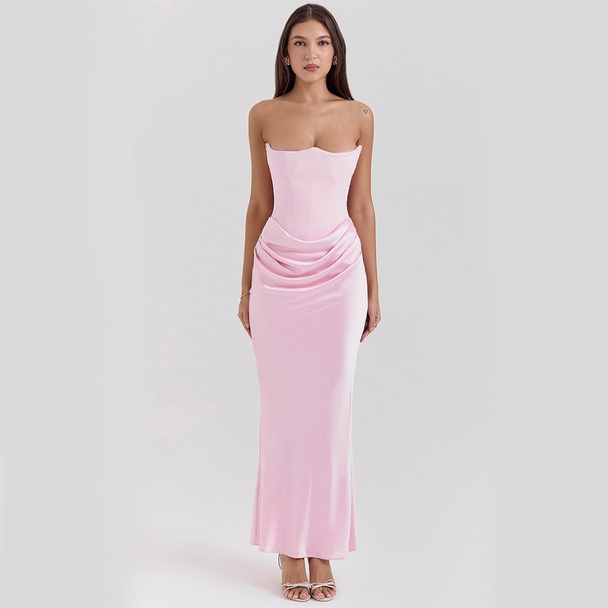 Bandeau Backless Dress - Naughty Girl Essentials