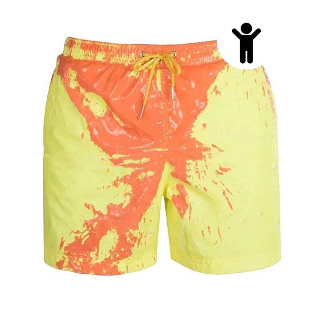 Magical Change Color Beach Shorts Summer Men Swimming Trunks Swimwear Swimsuit Quick Dry bathing shorts Beach Pant - Naughty Girl Essentials