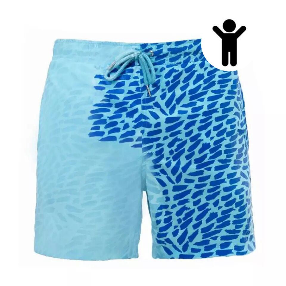 Magical Change Color Beach Shorts Summer Men Swimming Trunks Swimwear Swimsuit Quick Dry bathing shorts Beach Pant - Naughty Girl Essentials