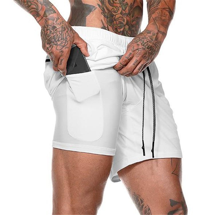Men's Pocket Compression Shorts - New Design, High Quality, Moisture Wicking - Naughty Girl Essentials