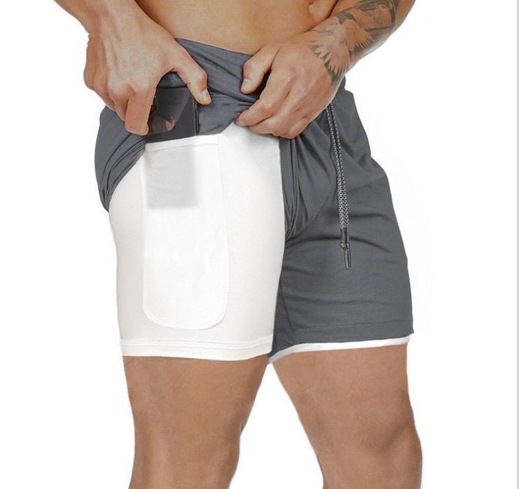 Men's Pocket Compression Shorts - New Design, High Quality, Moisture Wicking - Naughty Girl Essentials