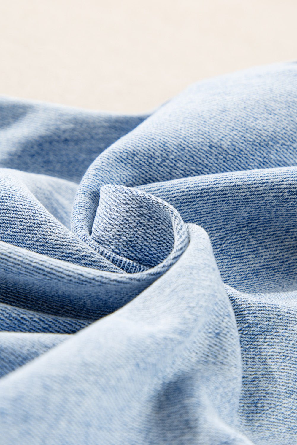 Beau Blue Light Wash Distressed Flare Jeans - Naughty Girl Essentials