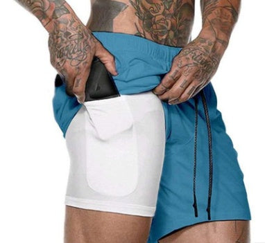 Men's Pocket Compression Shorts - New Design, High Quality, Moisture Wicking