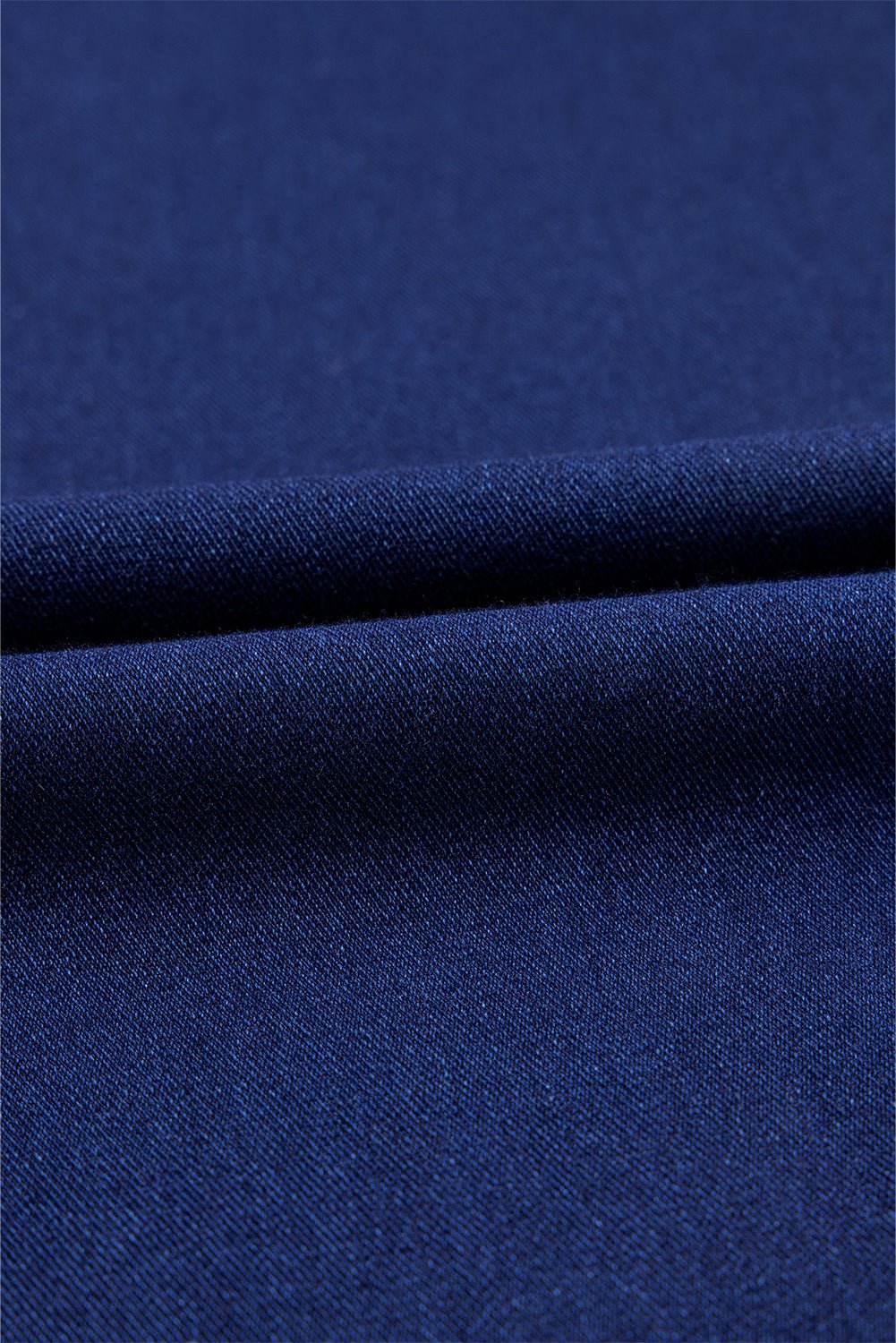 Dusk Blue Solid Crossed Waist High Elastic Fit Flare Knit Jeans - Naughty Girl Essentials