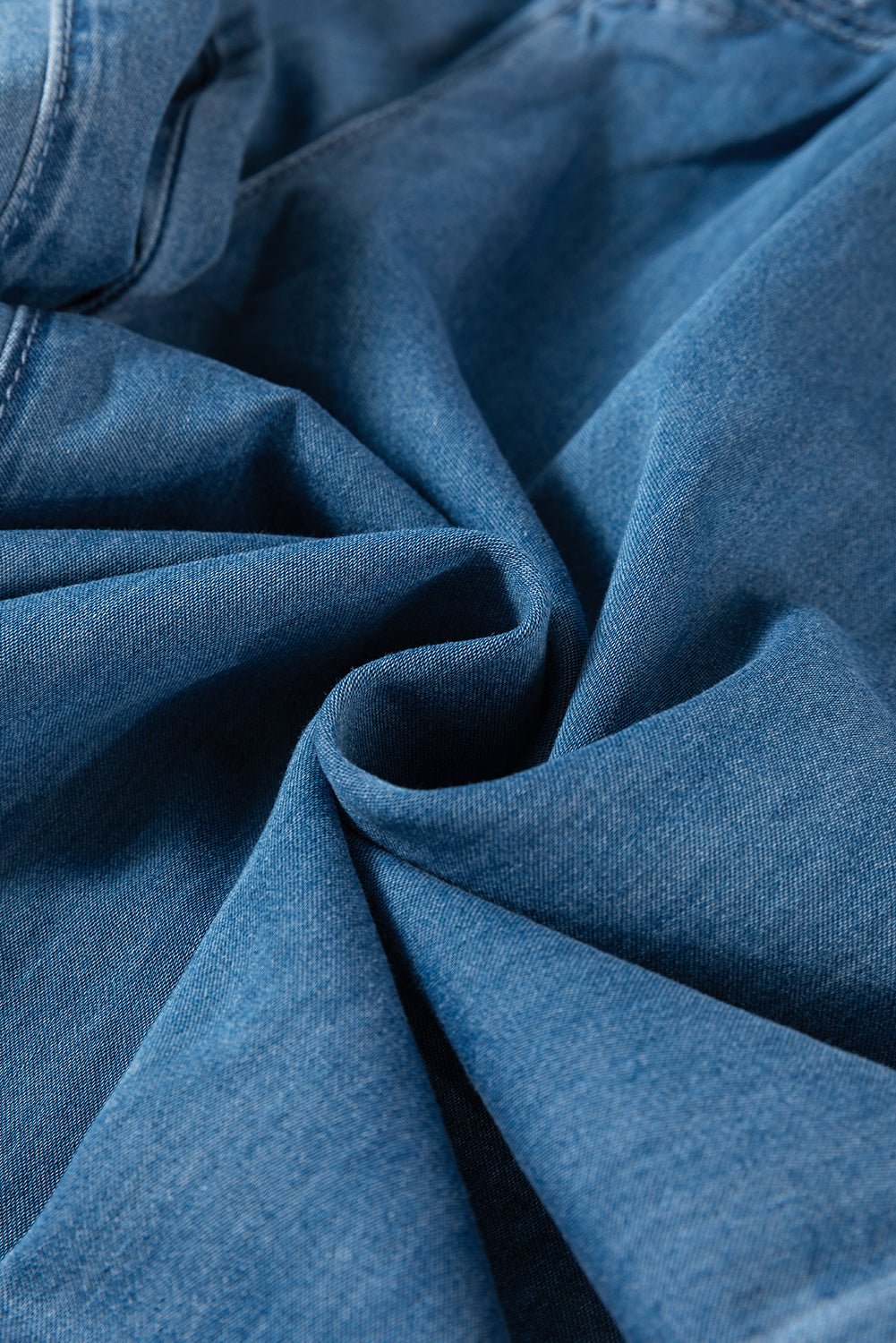 Carbon Grey Mineral Wash Button Fly Waist Wide Leg Jeans - Naughty Girl Essentials