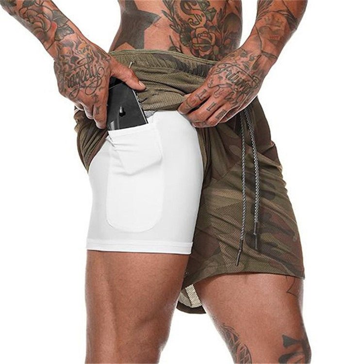 Men's Pocket Compression Shorts - New Design, High Quality, Moisture Wicking - Naughty Girl Essentials
