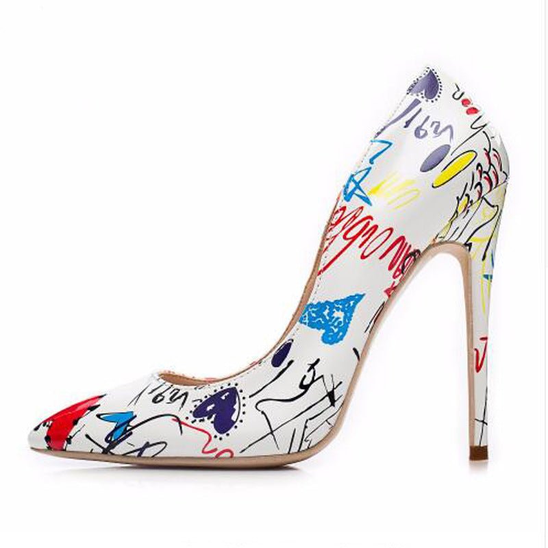 Graffiti pumps - Naughty Girl Essentials