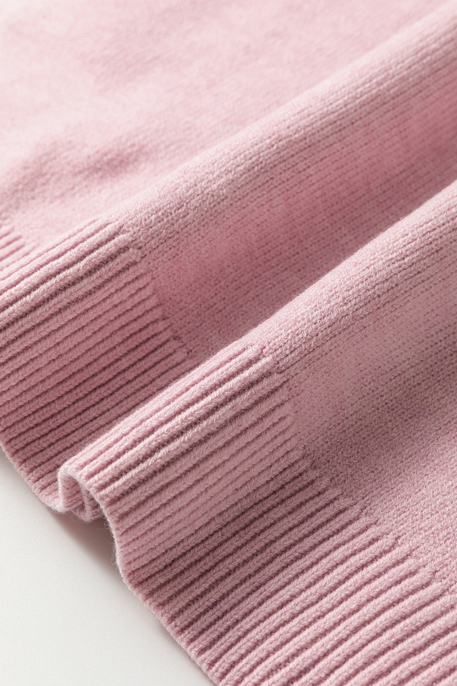 Pink Corded Love Script Graphic Baggy Sweater