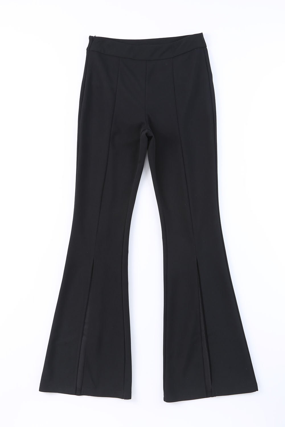 Rose Split Hem High Waist Pants - Naughty Girl Essentials