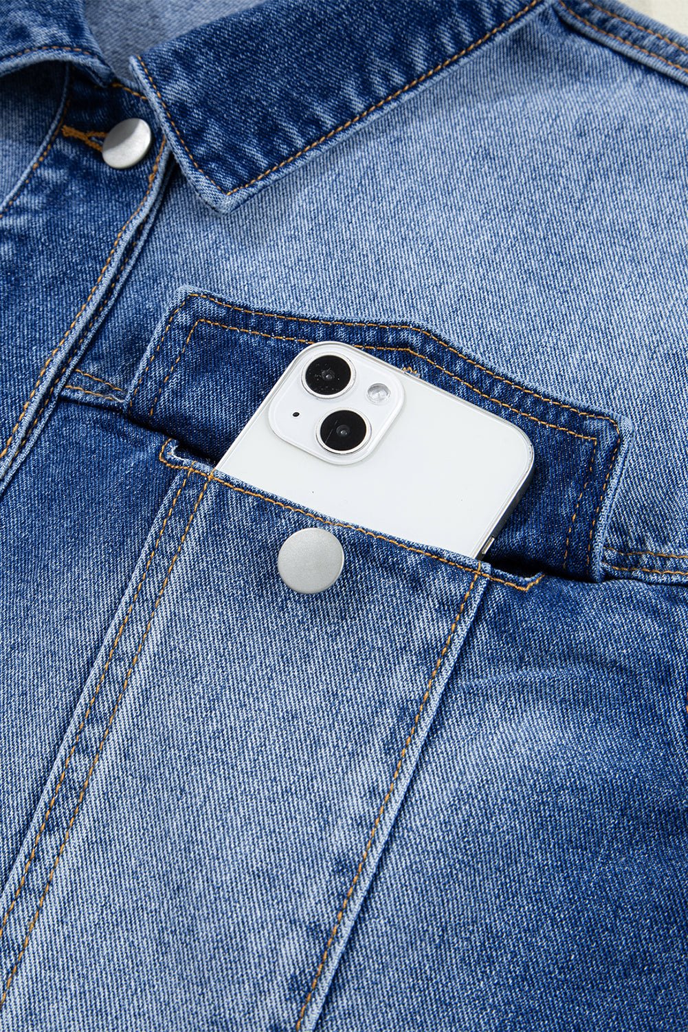 Black Raw Edge Ruffled Short Sleeve Denim Jacket - Naughty Girl Essentials