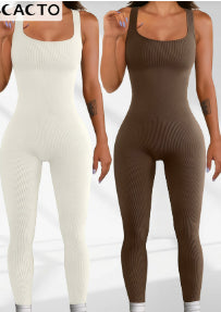 The Sculpted Siren Ribbed Jumpsuit