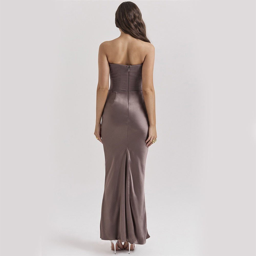 Bandeau Backless Dress - Naughty Girl Essentials